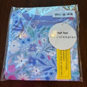 Little Sleepies Winter Floral / Magical Meadow Size 5/6